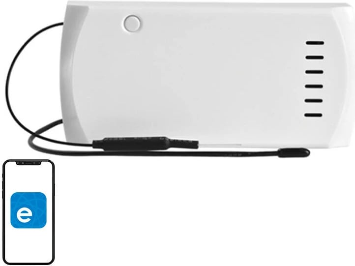 Kontrollues smart për ventilator tavani Sonoff iFan04-H, WiFi, i bardhë