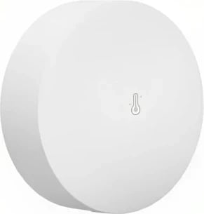 Sensor temperature/lagështi Sonoff SNZB-02P, wireless, për brenda, i bardhë