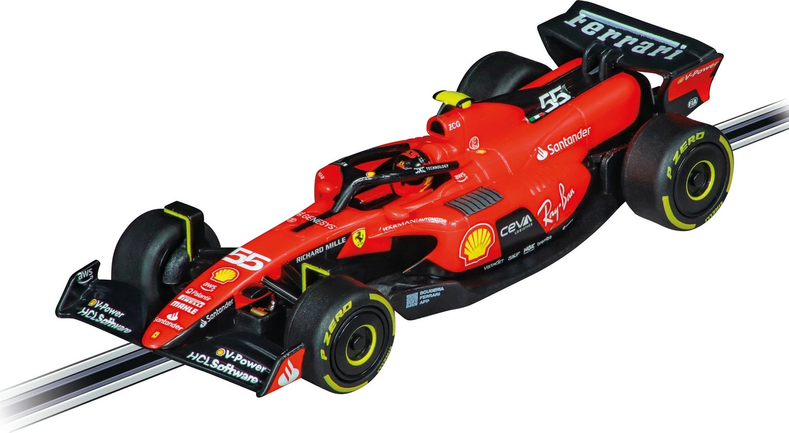 Set gare Carrera GO Formula Free Racing, wireless, 2 makina, 5.3m pistë, shumëngjyrësh