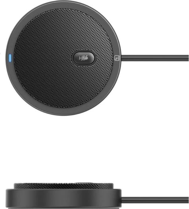 Mikrofon konferencash Techly ICC SH-22, omnidireksional, USB 2.0, i zi