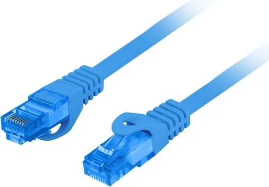 Kabllo Rrjeti Lanberg, S/FTP CAT.6A 1M Blu