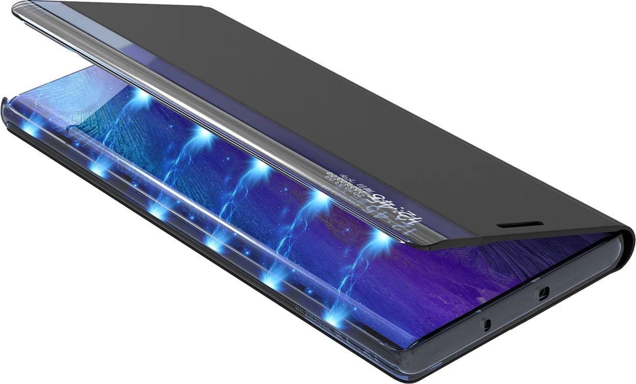 Mbështjellës Hurtel për Samsung Galaxy A53 5G, me kapak dhe qëndrim, kaltër