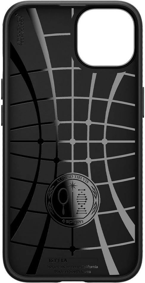 Mbështjellës Spigen Liquid Air për iPhone 13 mini, Matte Black