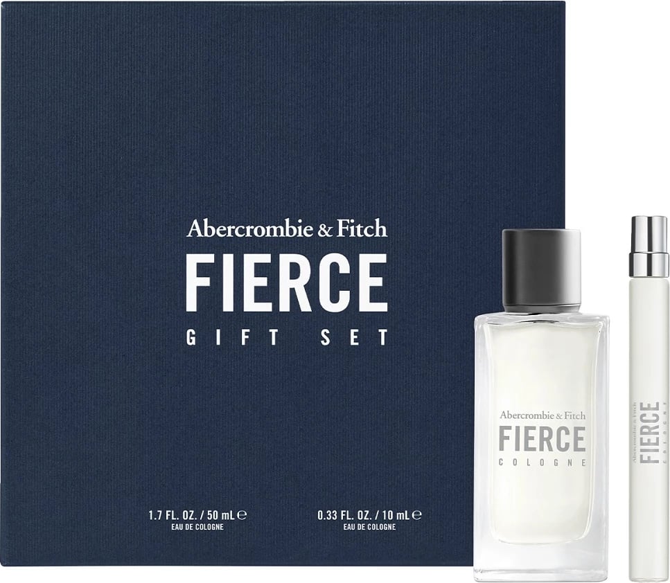 Set Eau de Cologne për meshkuj Abercrombie & Fitch Fierce, 50ml + 10ml