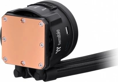Ftohës me ujë Thermaltake Toughliquid 240 ARGB, 2x120mm, për CPU, i zi