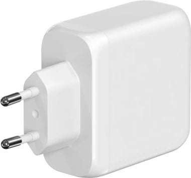 Karikues ALLNET GaN Pro 68W, 2x USB-C, 2x USB-A, EU plug, i bardhë