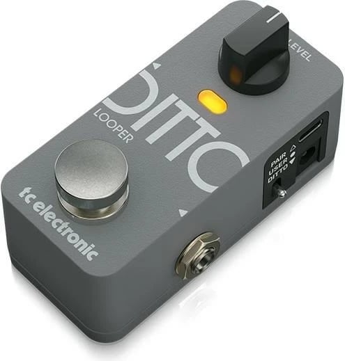 Looper për kitarë TC Electronic Ditto 2, efekt pedal, gri