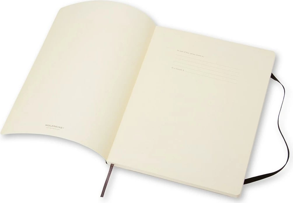 Fletore Moleskine Classic, e zezë