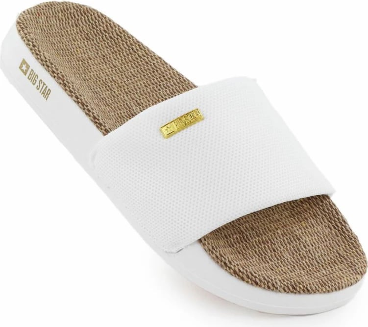 Flip-flop për femra Big Star, të bardha