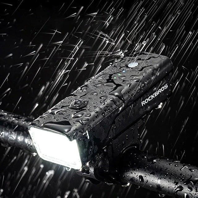 Dritë biçiklete Rockbros 24510003001, 260 lm, 1500 mAh, LED, e zezë