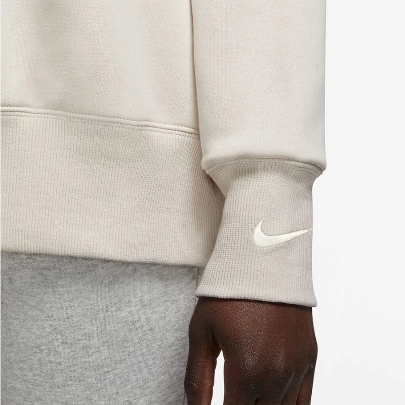 Duks Nike Sportswear Phoenix Fleece për Femra, i Bardhë