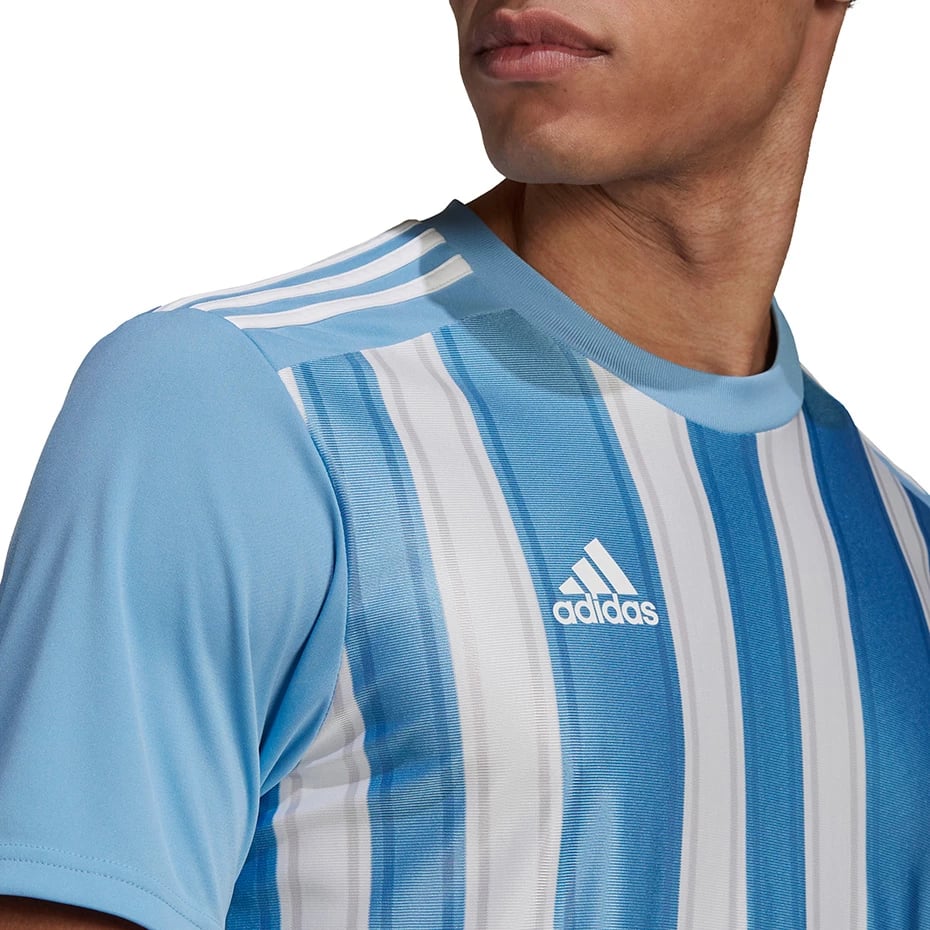 Maicë për meshkuj adidas, kaltër-bardhë