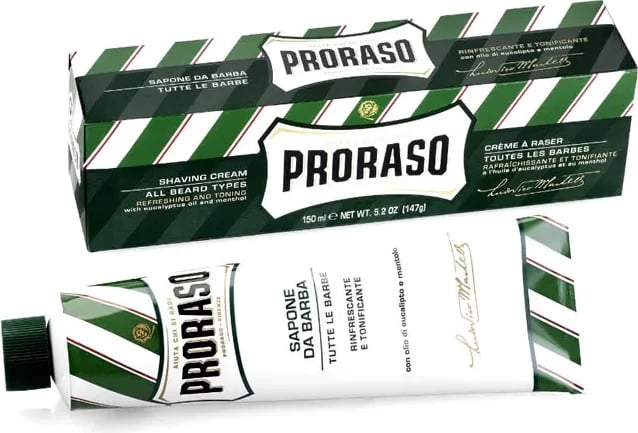 Krem për rroje Proraso Green 150ml