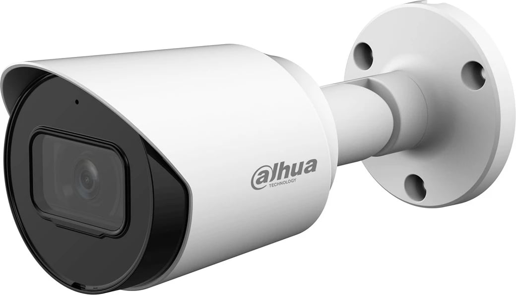 Kamerë IP Dahua HAC-HFW1200T-0280B-S6, 2 MP, Bardhë