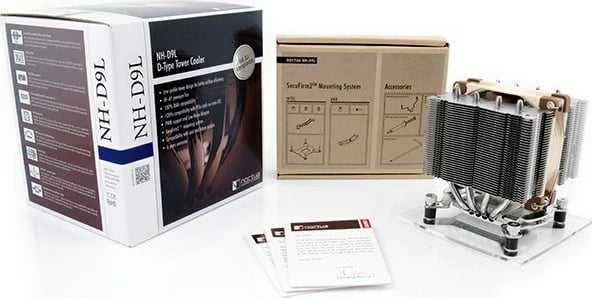 Ftohës procesori Noctua NH-D9L, 9.2 cm, Metalik