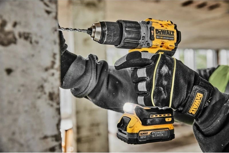 Aku-shurubdrill DeWALT 18V, brushless, 1.3cm, verdhë/zezë Aku-shurubdrill DeWALT 18V, brushless, 1.3cm, verdhë/zezë