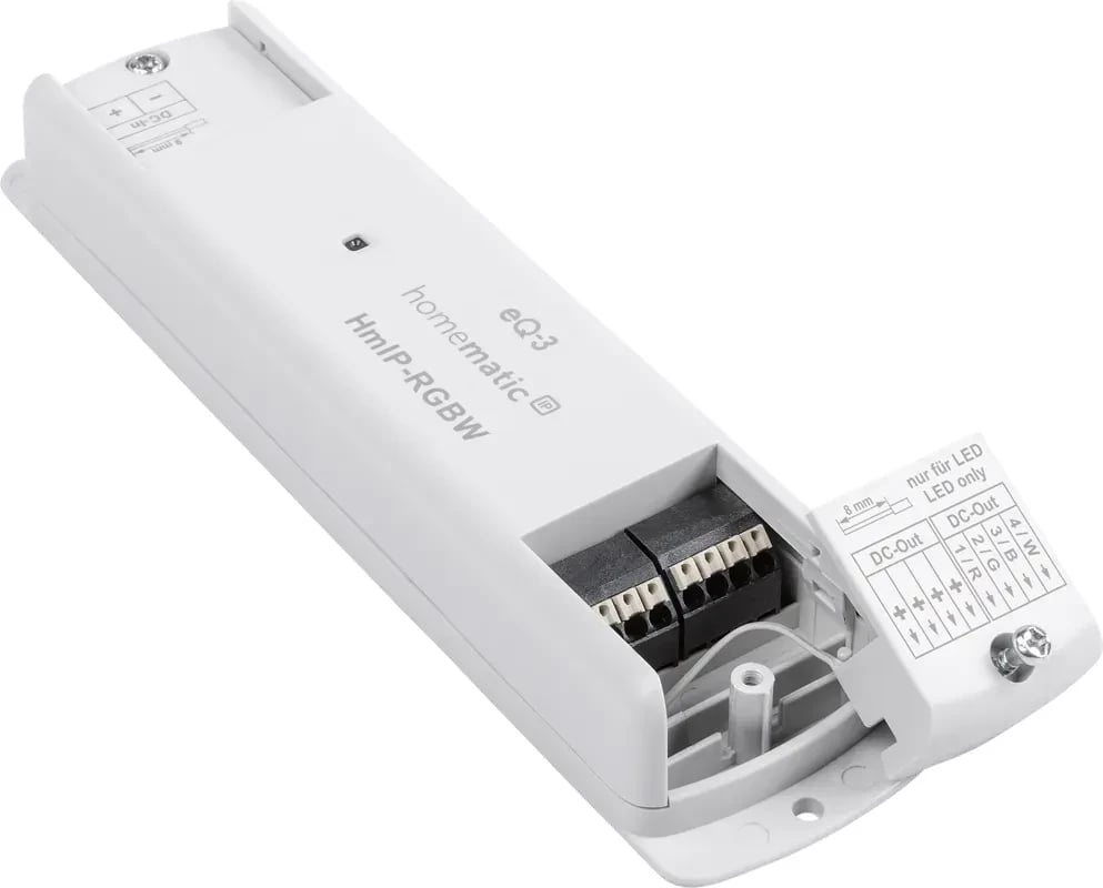 Kontrollues LED Homematic IP 157662A0, e bardhë, 260 m, 868.0-868.6/869.4-869.65 MHz, IP20