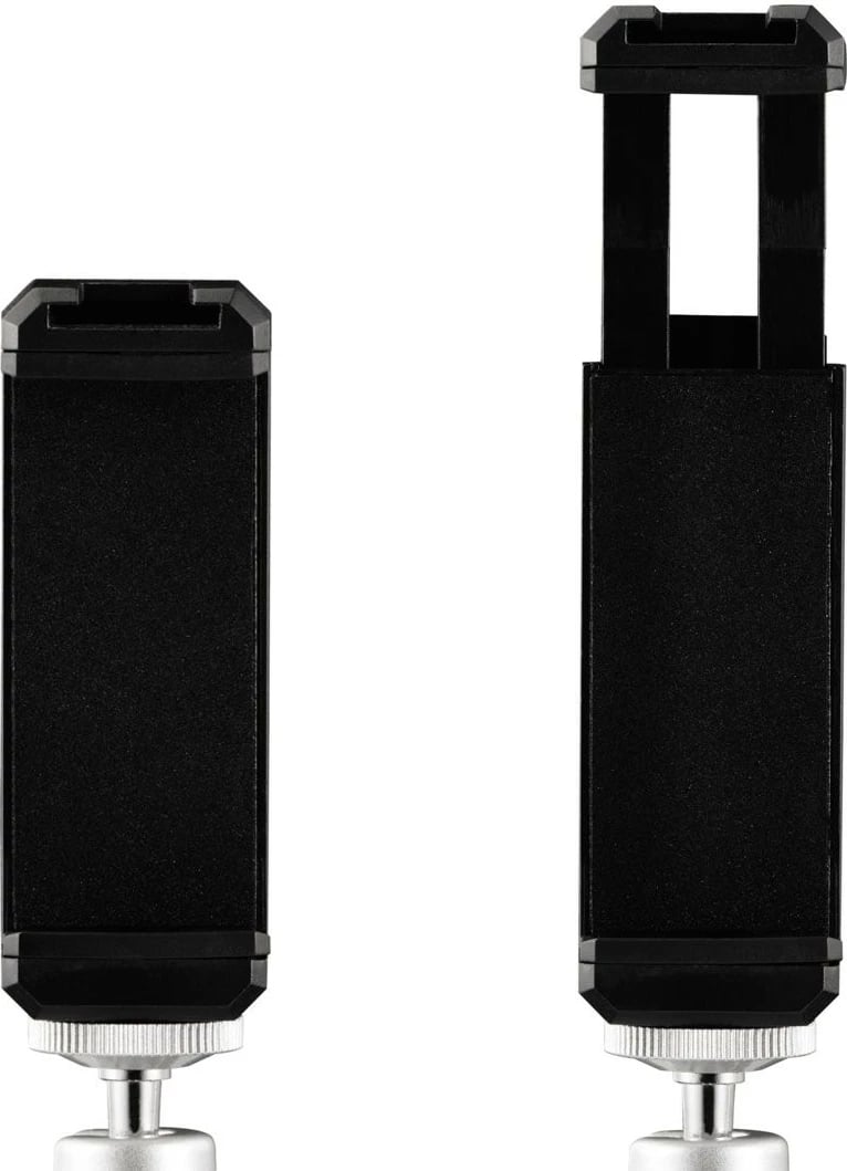 Tripod mini 2-në-1 Hama Fancy 4666 për smartphone dhe kamera, argjend