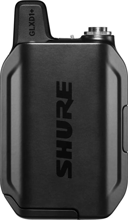 Mikrofon pa tela SHURE GLXD14R+E/85-Z4 me bodypack dhe lavalier, i zi