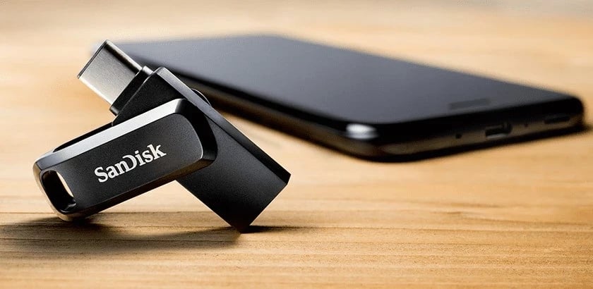 USB,SanDisk Ultra Dual Drive Go,64GB,3.2, i zi