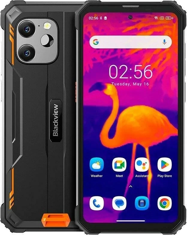 Celular Blackview BV8900, 8/256GB, Portokalli