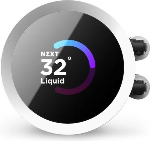 Kasë ftohje me ujë NZXT Kraken 240 RGB LCD, RL-KR240-W1, e bardhë