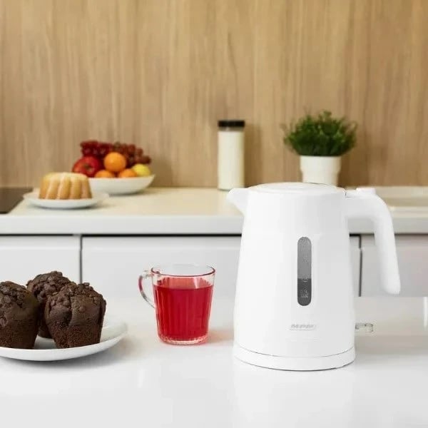 Ibrik elektrik MPM MCZ-119, 1L, 2200 W, Bardhë