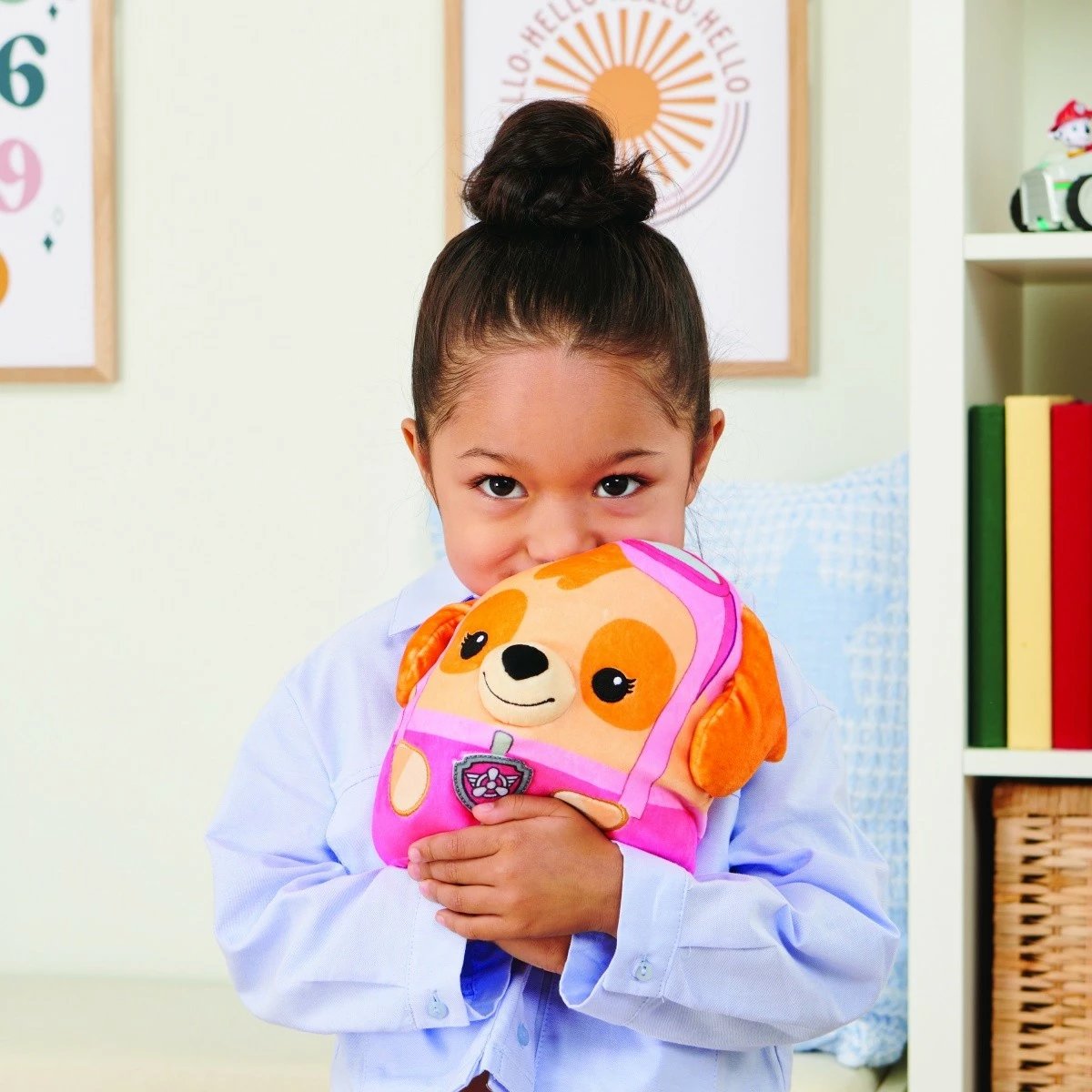 Maskotë pelushi Paw Patrol Spin Master Marshall 20 cm, kuqe