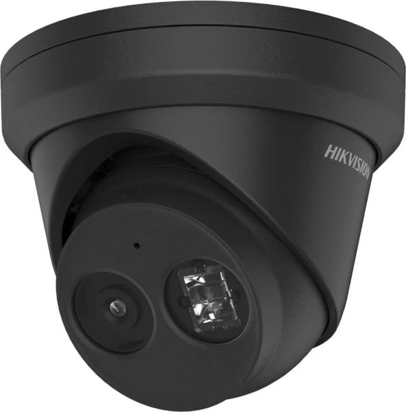 Kamerë Turret Hikvision DS-2CD2343G2-IU, 4MP, 2.8mm, E zezë