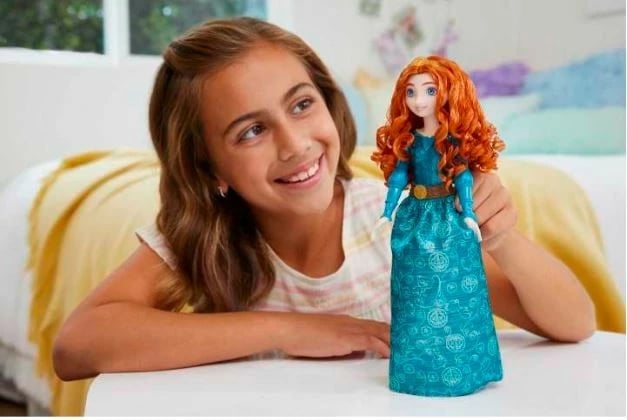 Kukull Disney Princess Merida Mattel HLW13, për vajza, e kaltër Kukull Disney Princess Merida Mattel HLW13, për vajza, e kaltër