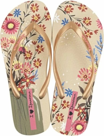 Flip-flop për femra Ipanema, bezhë