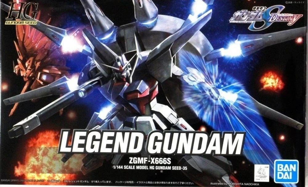 Model Bandai Legend Gundam 1/144
