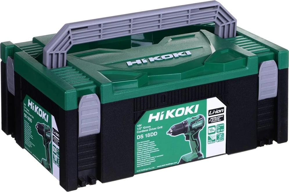 Aku mjet HiKOKI DS18DDWPZ, 18V, 55Nm, 2x5Ah, BL, Gjelbër
