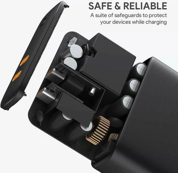 Karikues muri AUKEY PA-D5, 2x USB-C Power Delivery 3.0, 63W, i zi