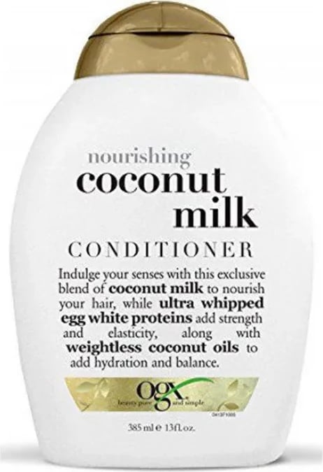 Balsam flokësh OGX Coconut Milk unisex 385ml