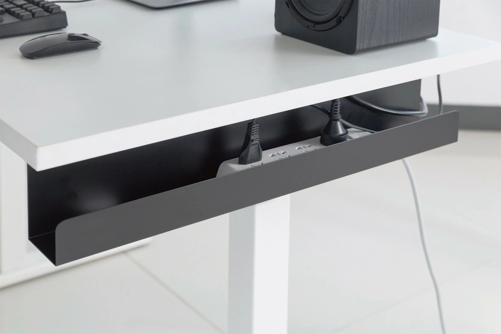 Organizues kabllosh çeliku Digitus DA-90448, 60 cm, i zi
