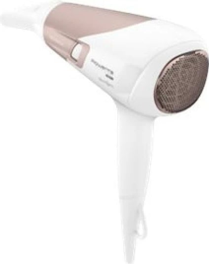 Tharëse flokësh Rowenta Studio Dry Glow CV5830F0, 6 shpejtësi/temperatura, jonizues, Cold Shot, kursim energjie, e bardhë/rozë ari