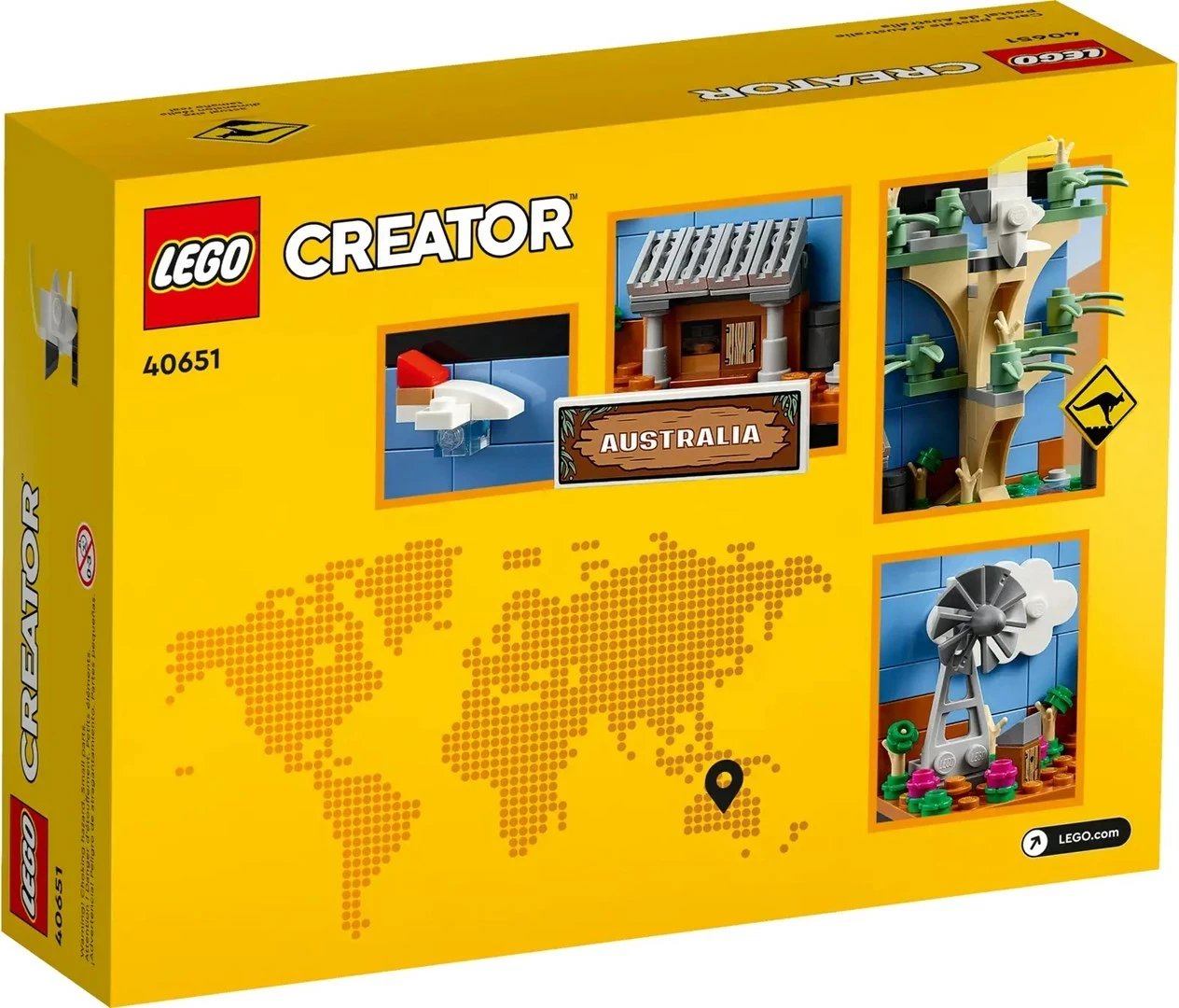 Set LEGO Creator 40651 Australia Postcard