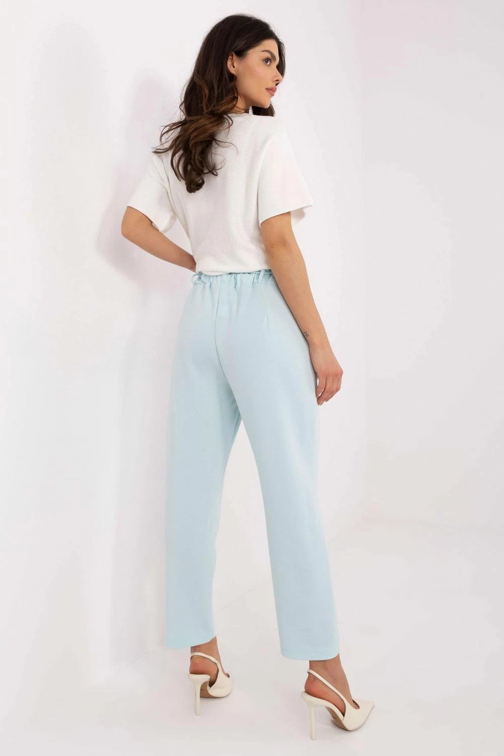 Pantallona sportive femra Italy Moda 208681, të gjelbra