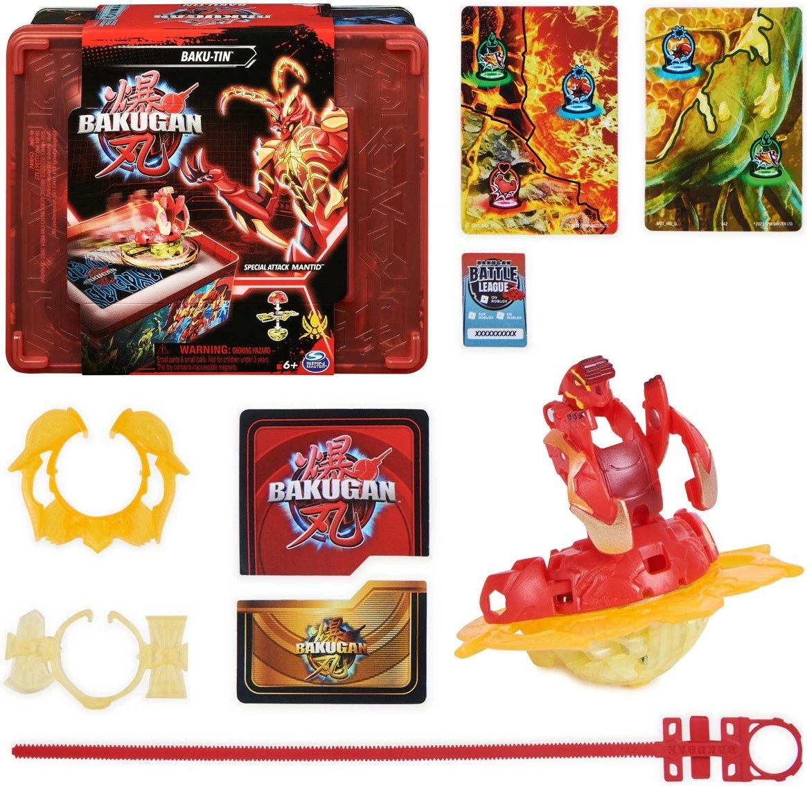 Set koleksionues Bakugan Spin Master 6067046 me kapsulë dhe figura, plastikë Set koleksionues Bakugan Spin Master 6067046 me kapsulë dhe figura, plastikë