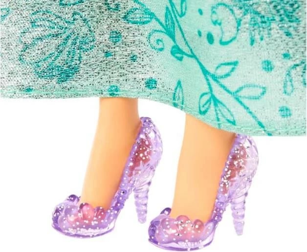 Kukull Disney Princess Ariel Mattel HLW02/HLW10, me fustan të gjelbër Kukull Disney Princess Ariel Mattel HLW02/HLW10, me fustan të gjelbër