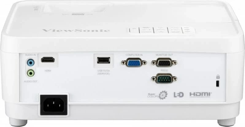Projektor Viewsonic LS510W, 3000 ANSI lumens, LED, WXGA, Bardhë