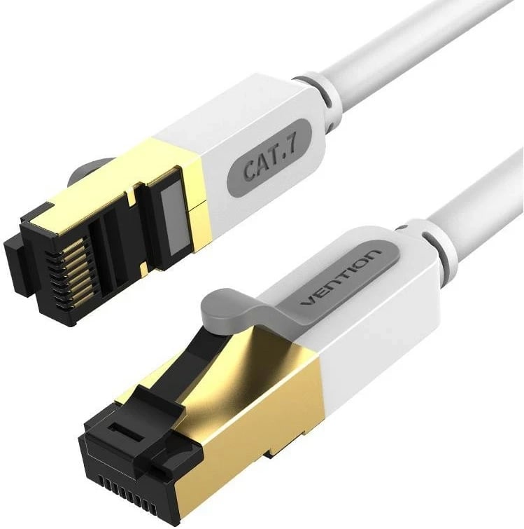 Kabëll Ethernet Vention RJ-45/RJ-45 Cat.7, 5m, i zi