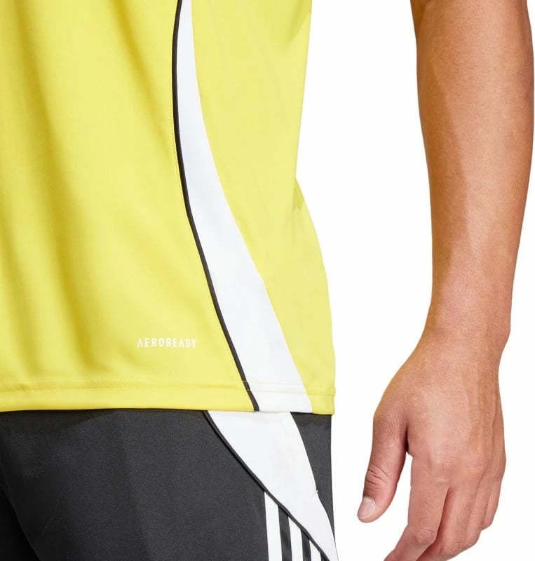 Fanellë futbolli adidas Tiro 24 për meshkuj, e verdhë