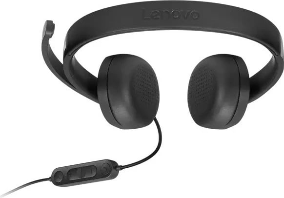 Kufje Lenovo 4XD1P83425 me mikrofon, USB-A, Stereo, të zeza Kufje Lenovo 4XD1P83425 me mikrofon, USB-A, Stereo, të zeza