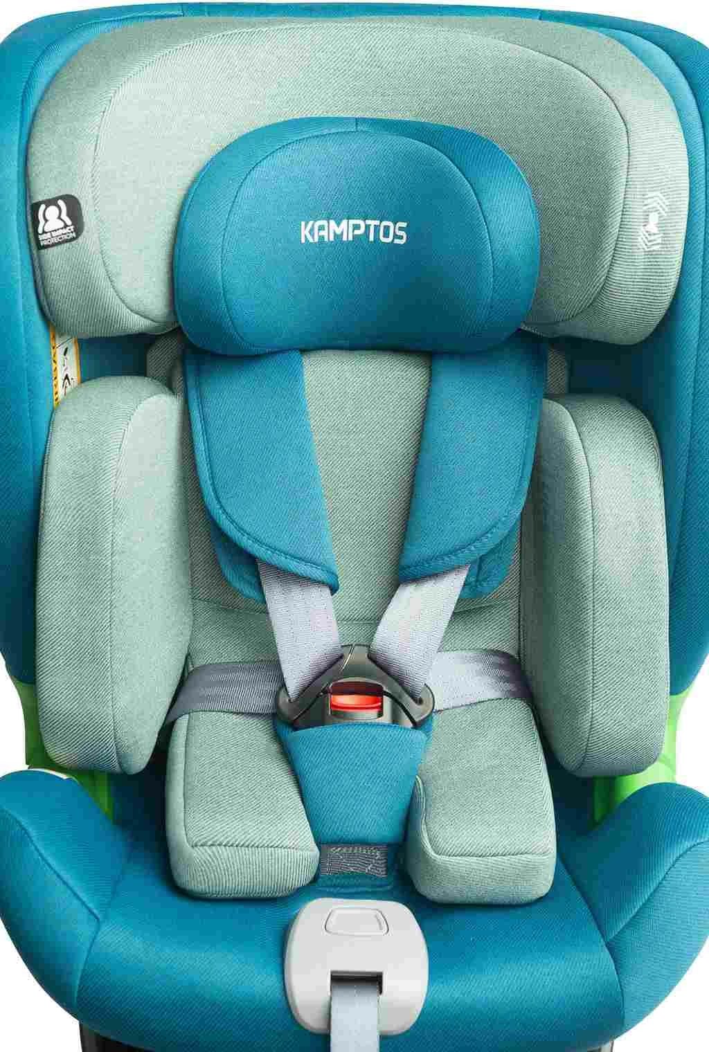 Sedilje makine për fëmijë, CARETERO, KAMPTOS i-Size, 40-150 cm (0-36 kg), 360° rrotulluese, ISOFIX, blu