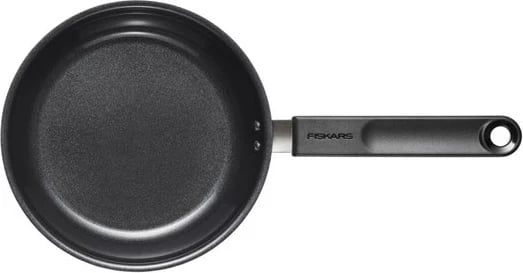 Tigan skuqjeje Fiskars Gourmet 1080857, çelik inox, veshje qeramike, i rrumbullakët, për gaz
