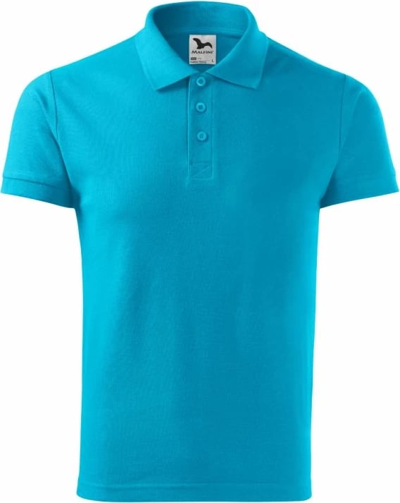 Polo maicë Malfini për meshkuj, blu