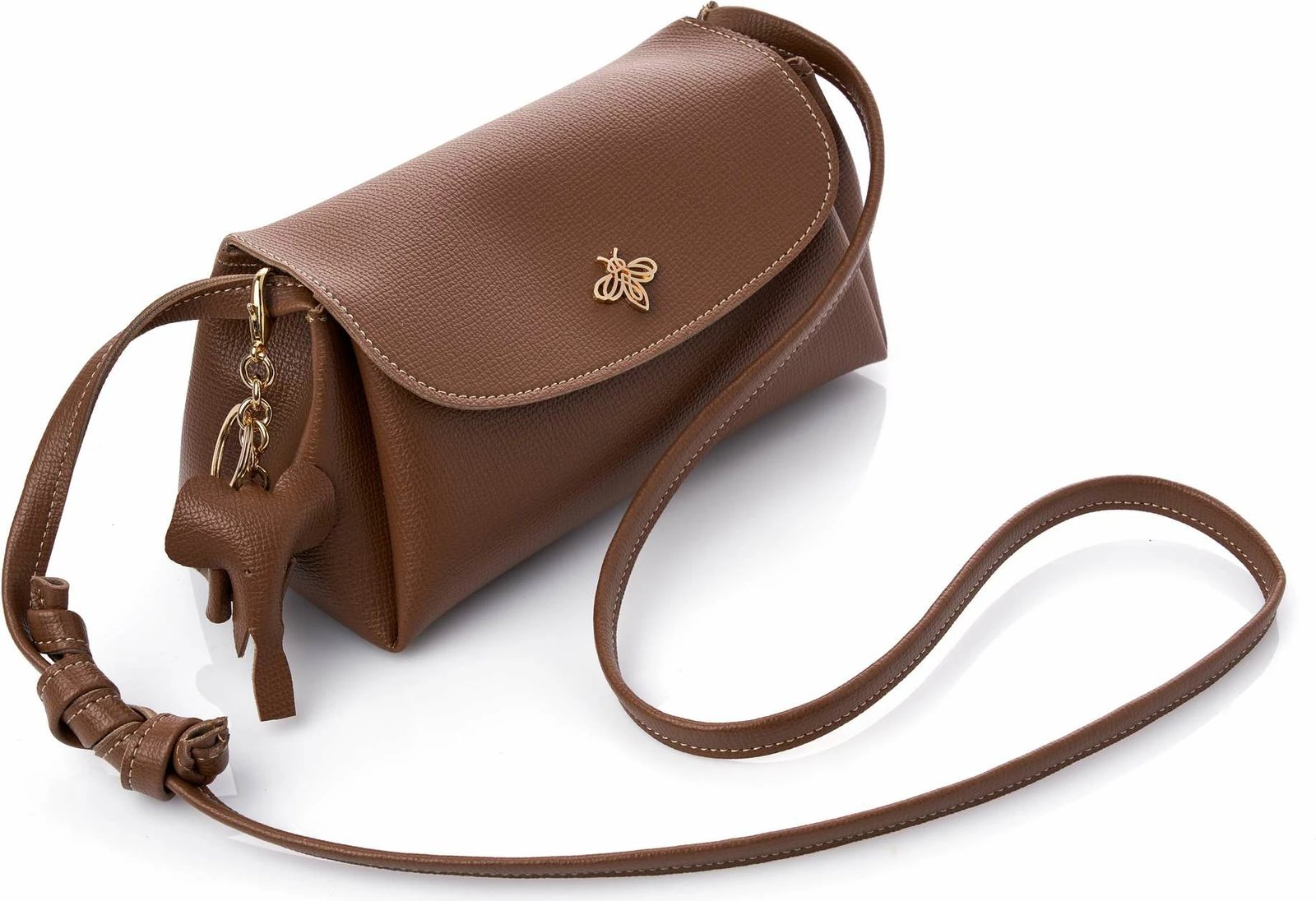 Çantë supi Lucky Bees, Ava, ngjyrë kafe e hapur