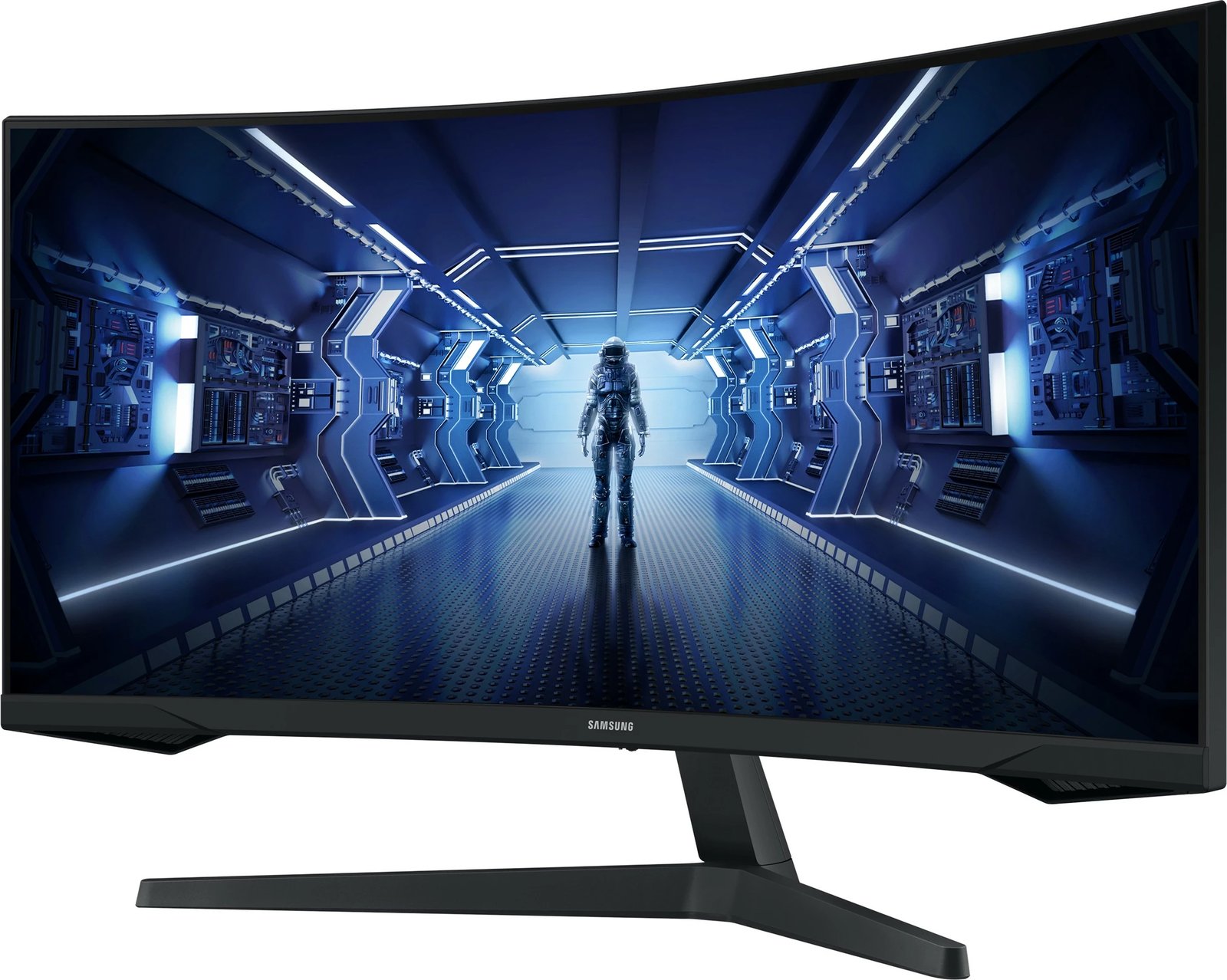 Monitor Samsung G55T, 34", UltraWide Quad HD, LED, 1 ms, i zi